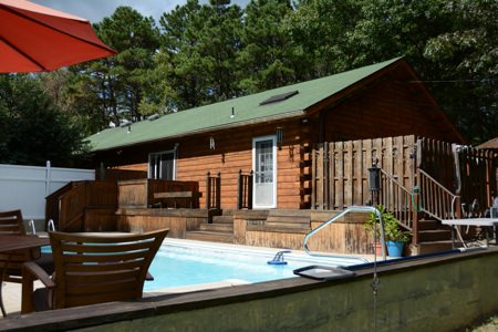 Example of a log home