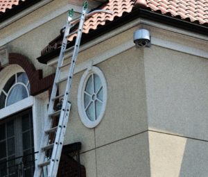 Doing a roof inspection